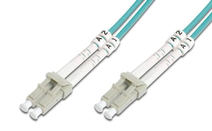 Assmann Electronic „Assmann“ elektroninis „DIGITUS“ šviesolaidinis laidas nuo LC iki LC daugiamodis 50/125 m dvipusis ilgis, 5 m, OM3 klasė