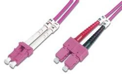 „Digitus Fiber Optic Patchcord“, OM4, LC-SC, 1 m (DK-2532-01-4)