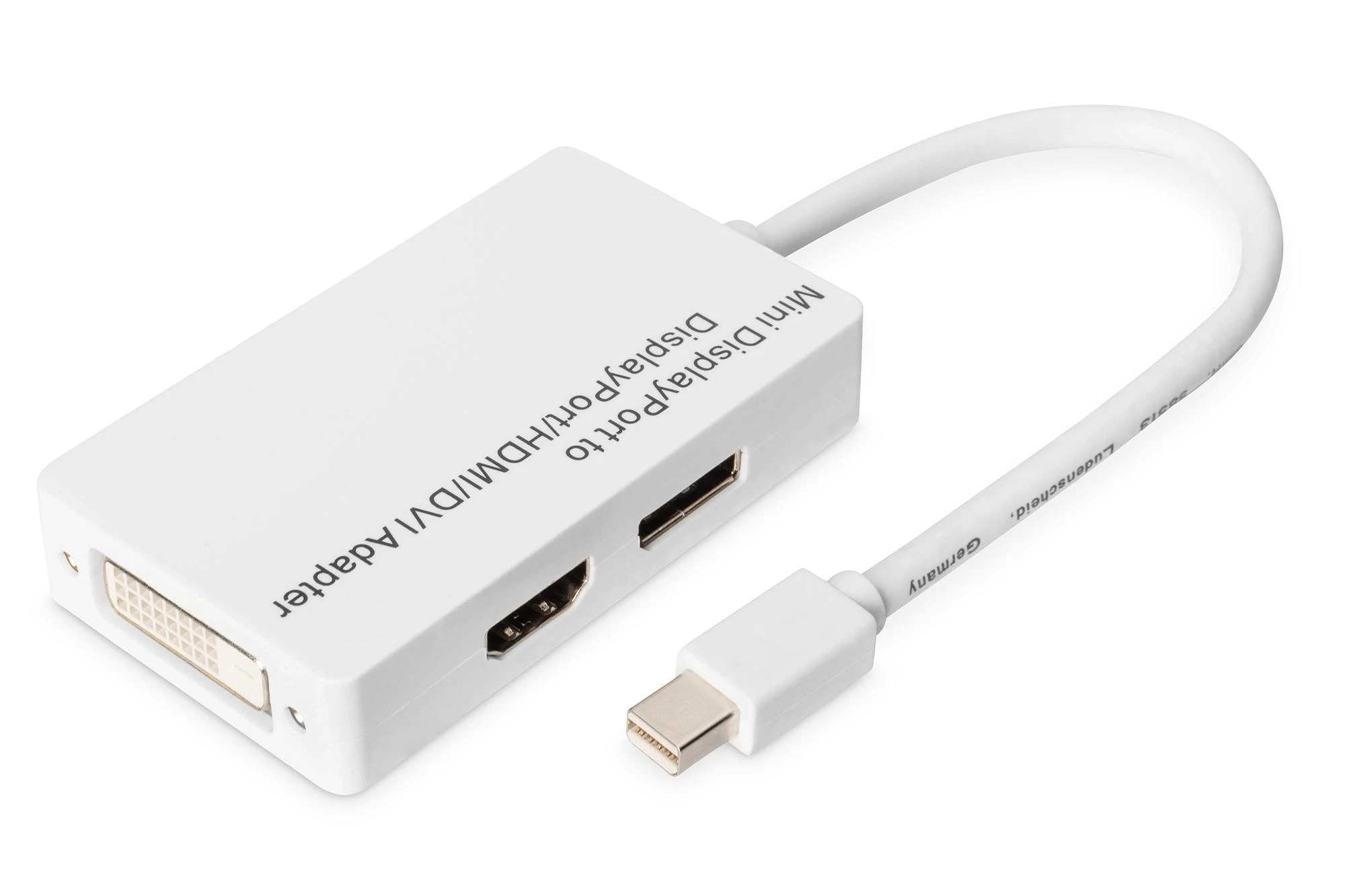 Digitus Mini DisplayPort į HDMI ir DVI adapteris