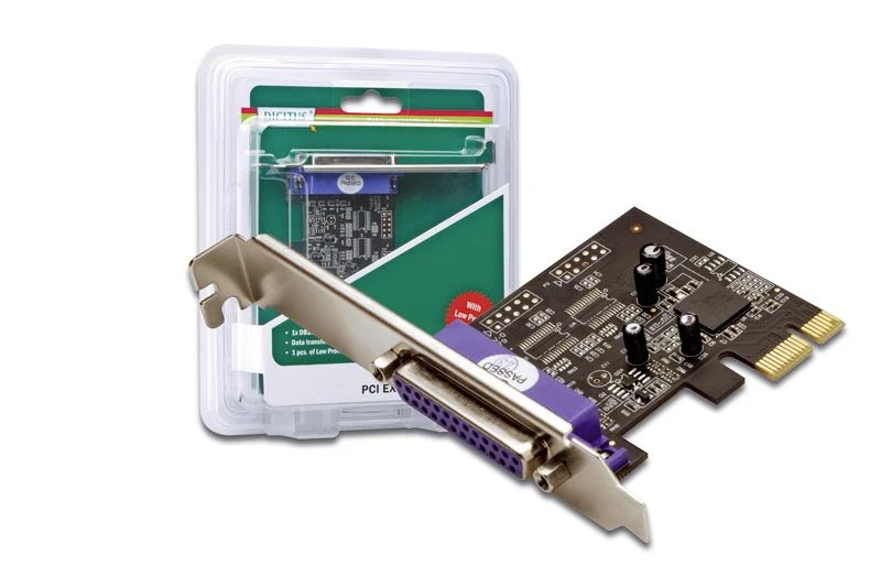 „Digitus PCIe x1“ valdiklis – LPT lygiagretusis prievadas (DS-30020-1)