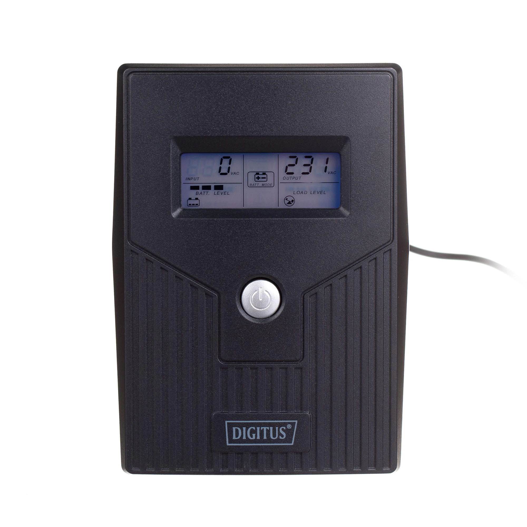 Maitinimo šaltinis nepertraukiamas UPS DIGITUS DN-170063-LCD (stalinis kompiuteris, 600 VA)