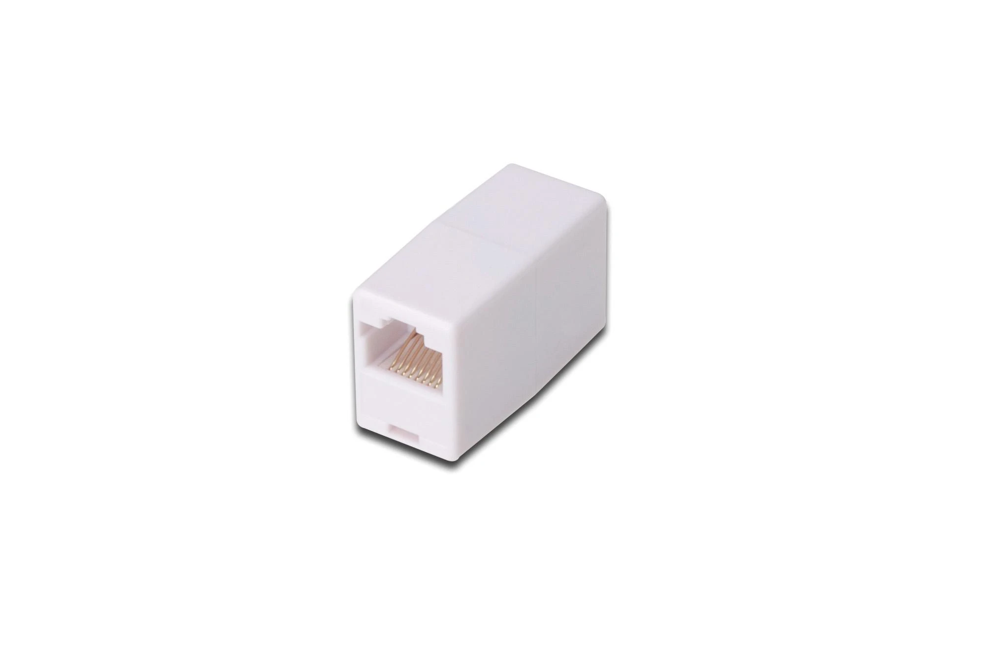 Assmann Electronic ASSMANN CAT 5e modulinė mova neekranuota RJ45 iki RJ45 spalvos baltas