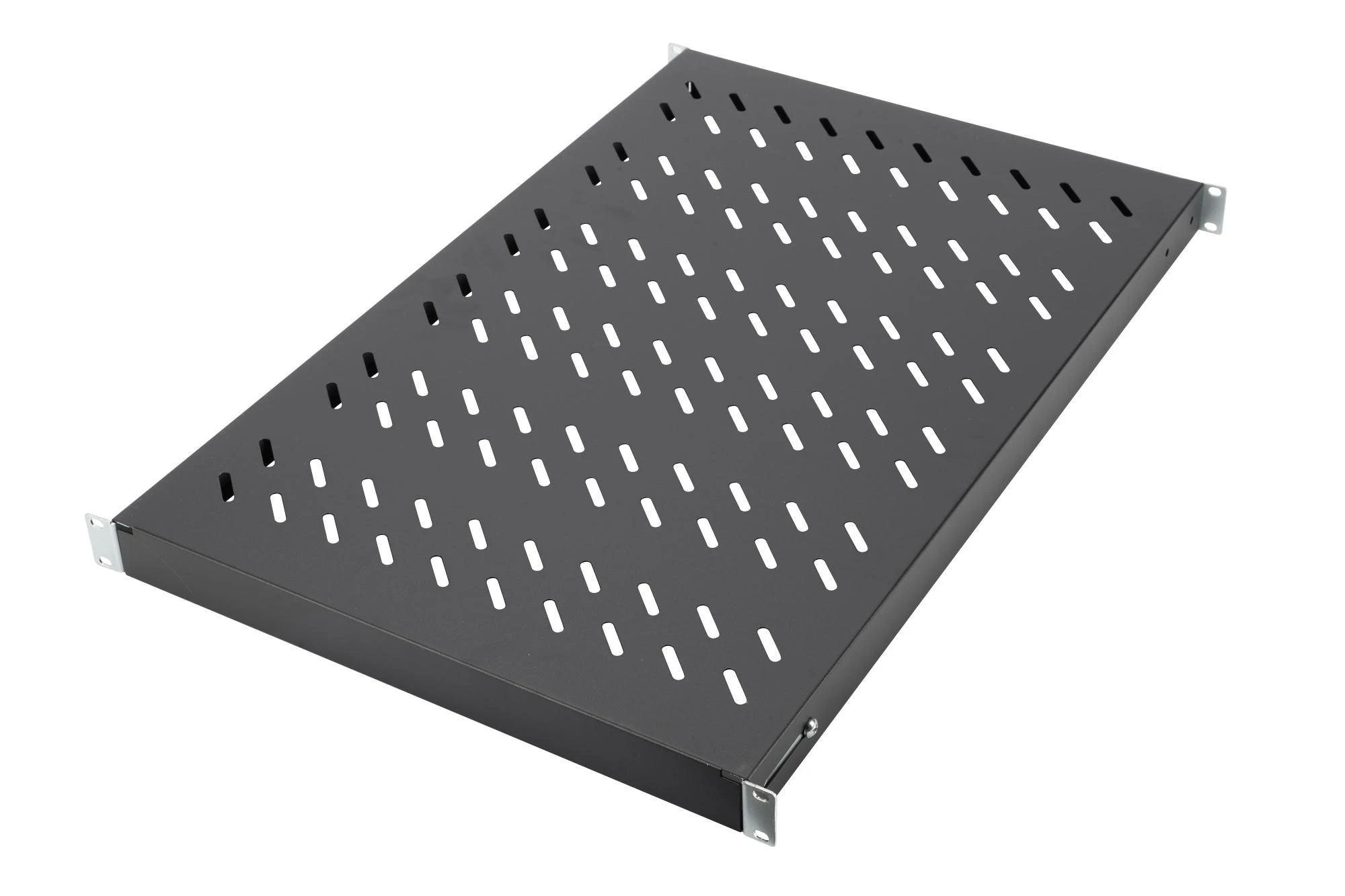 „Digitus“ lentyna su kintamo aukščio bėgeliais, skirta fiksuotam montavimui 483 mm (19 colių) spintose | DN-97649
