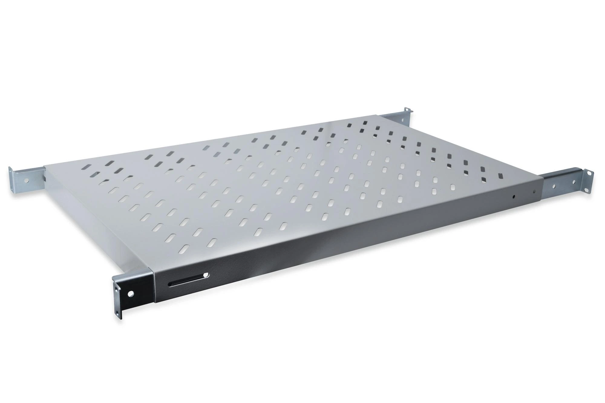 Assmann Electronic DIGITUS lentyna 1U 44x482x700-1180mm iki 50kg pilka kintamo dydžio