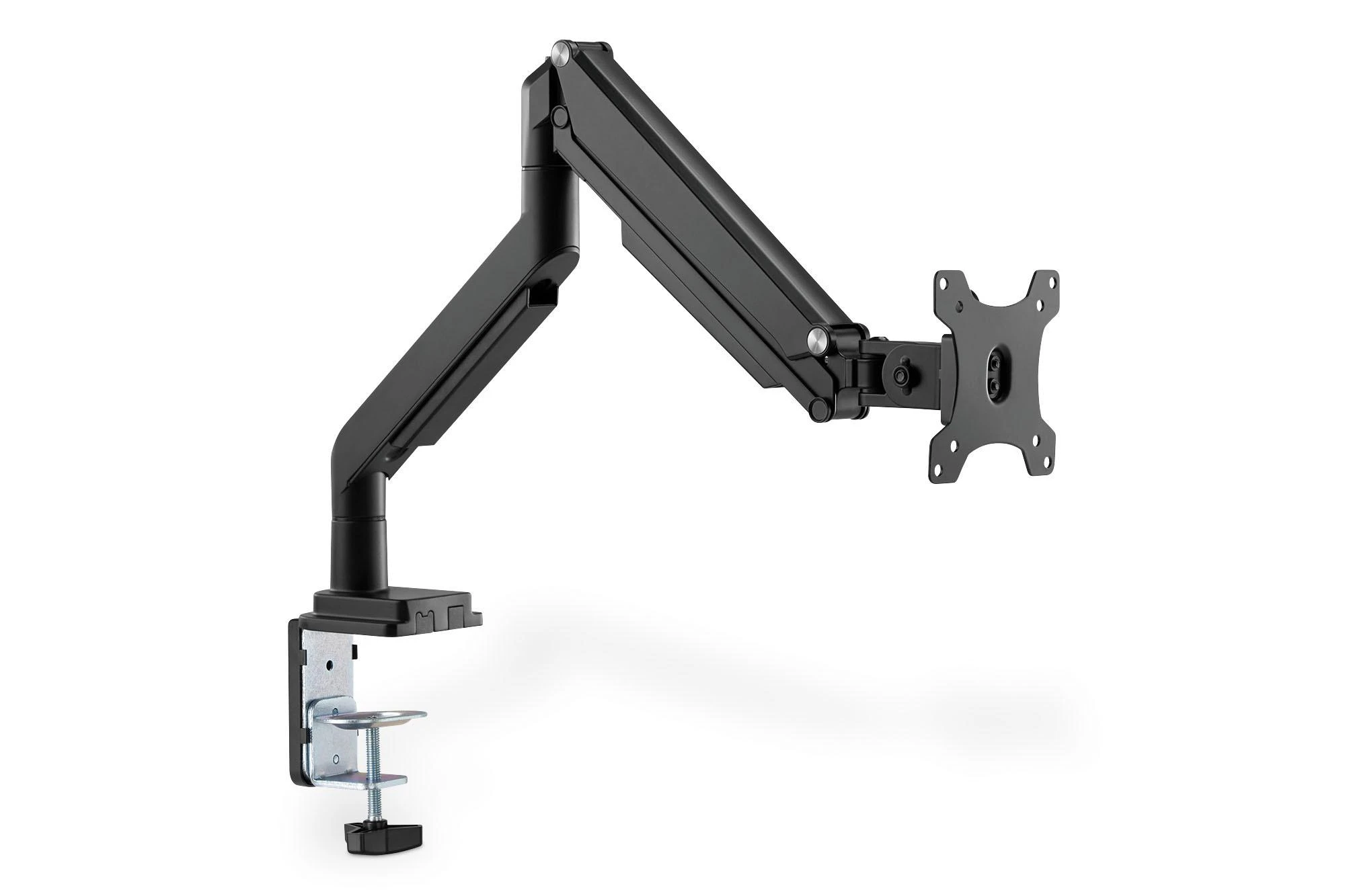„Assmann Electronic DIGITUS DA-90394“ vienos dujinės spyruoklės monitoriaus spaustuko laikiklis 17–32 colių maks. 9kg. juodas