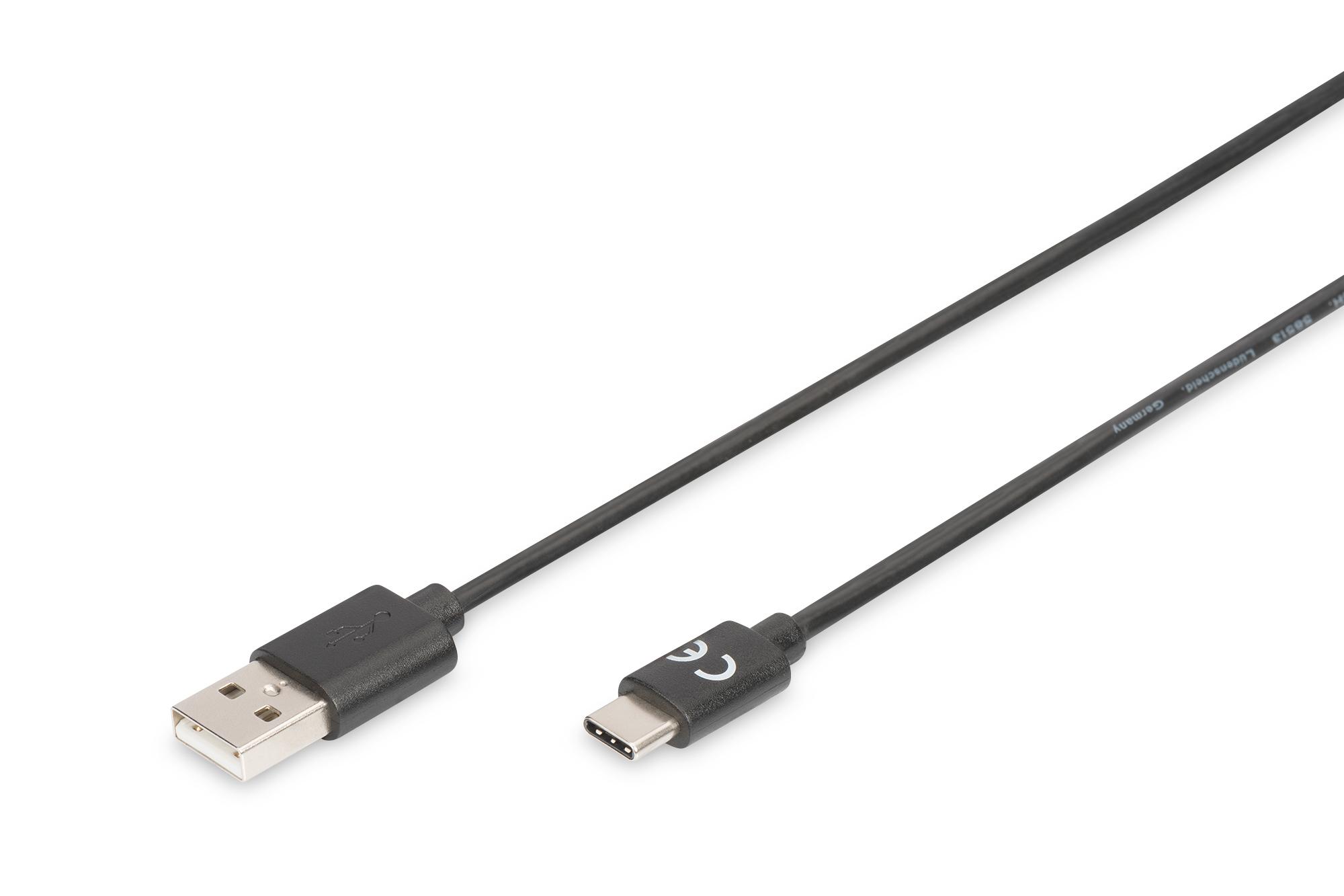 Digitus Assmann Electronic ASSMANN USB Type-C jungties kabelis Type-C - A