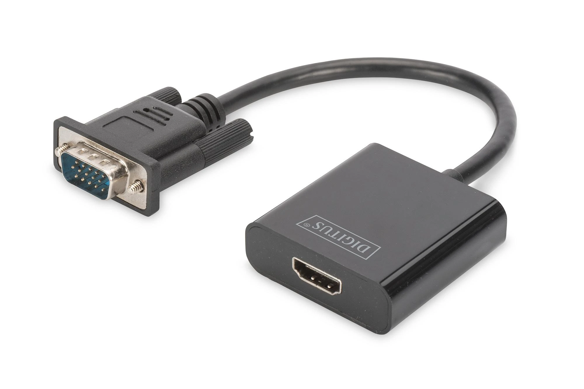 Digitus VGA į HDMI signalo keitiklis su laidu