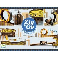 Djeco Statybos - Zig & Go - Pasivažinėjimas - 45 vnt ( DJ05643 )