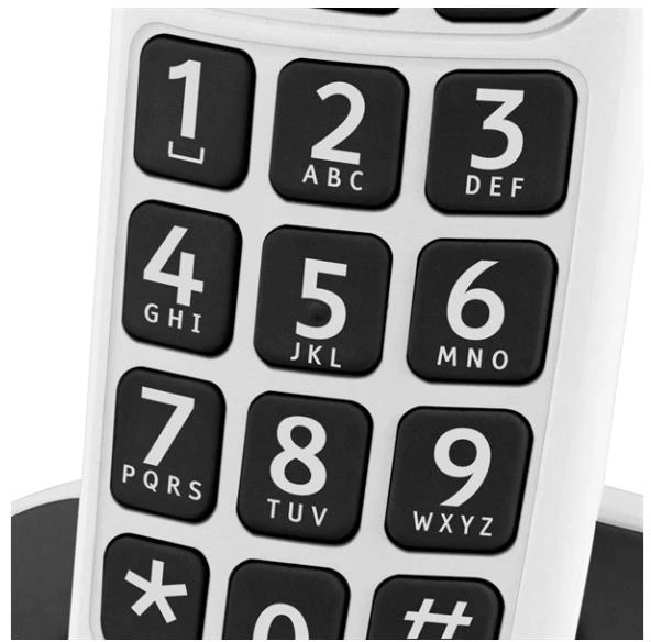 Išmanusis telefonas Doro PhoneEasy 100w Baltas