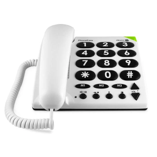 Išmanusis telefonas Doro PhoneEasy 311c Baltas