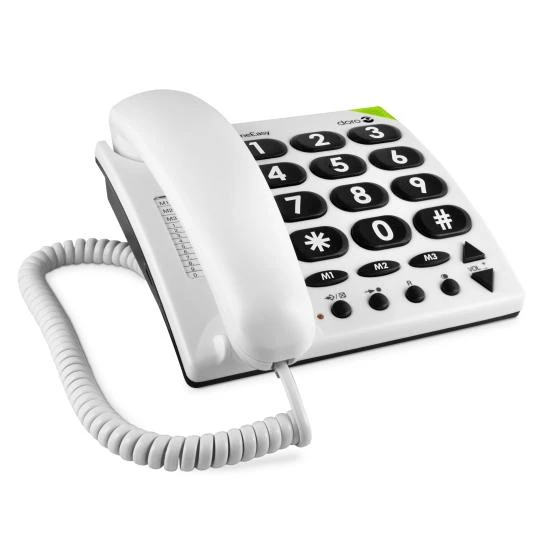 Išmanusis telefonas Doro PhoneEasy 311c Baltas