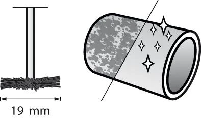 Dremel Bosch 403 Šerių šepetys D=19,0 mm, 2 vnt.