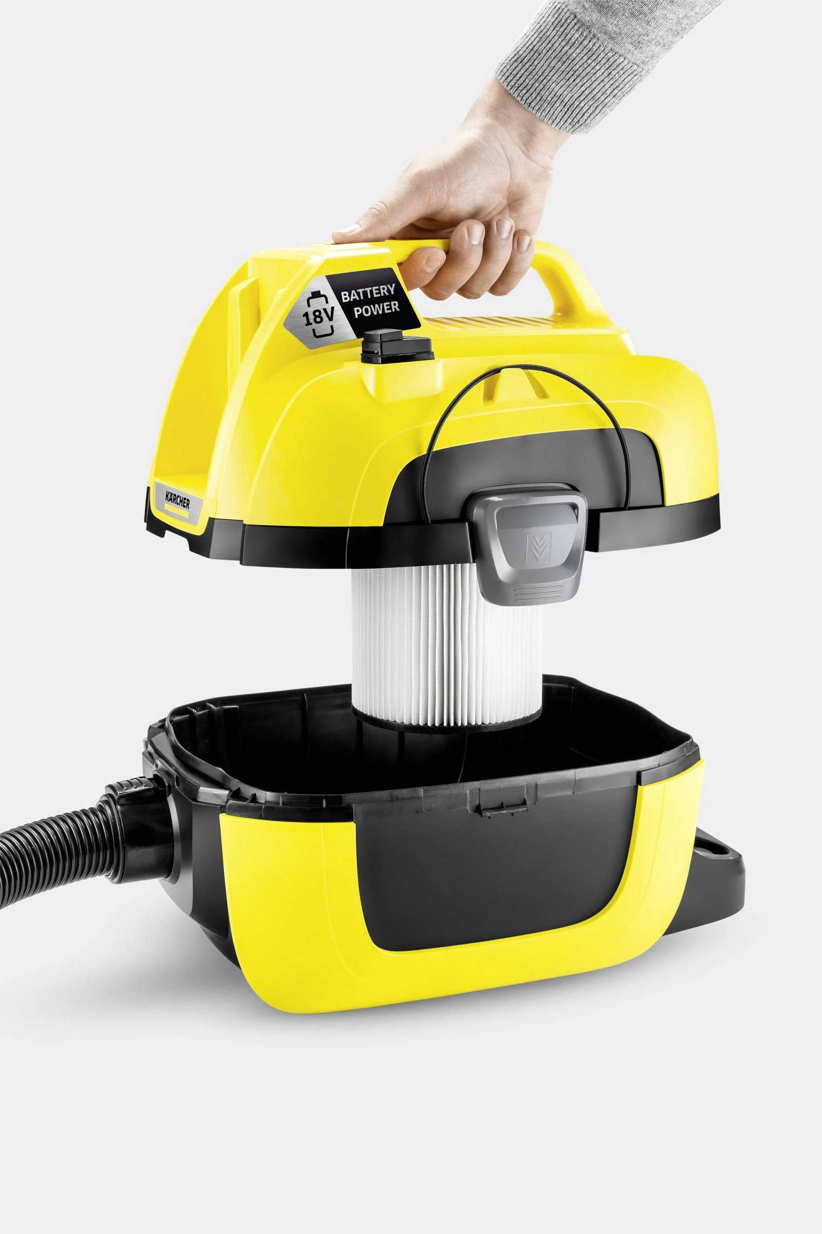 Dulkių siurblys Kärcher WD 1 Compact Battery