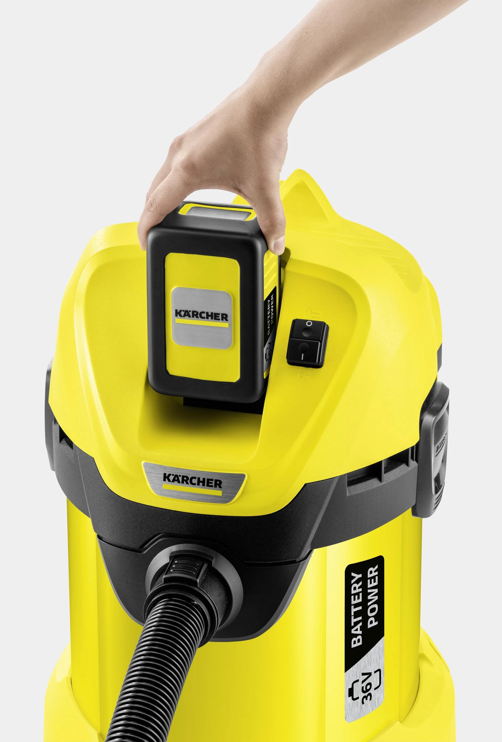 Dulkių siurblys Kärcher WD 3 BATTERY