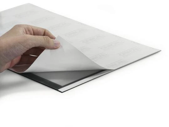 Plakatas Durable Patvarus Lipnus informacinis rėmelis A4 sidabrinis, 2 vnt. (4872-23)