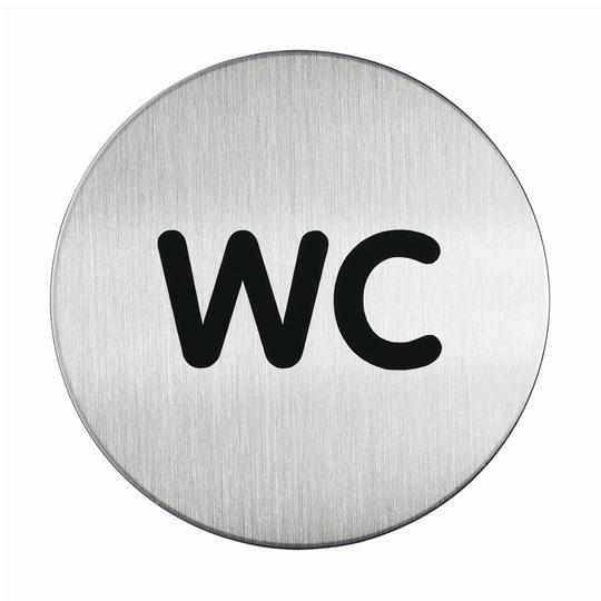 Plakatas Ženklas DURABLE WC, 83 mm