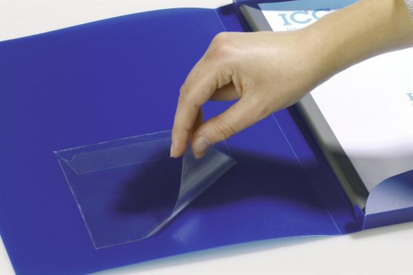 Durable Pocketfix CD / DVD lipni kišenė 10 vienetų