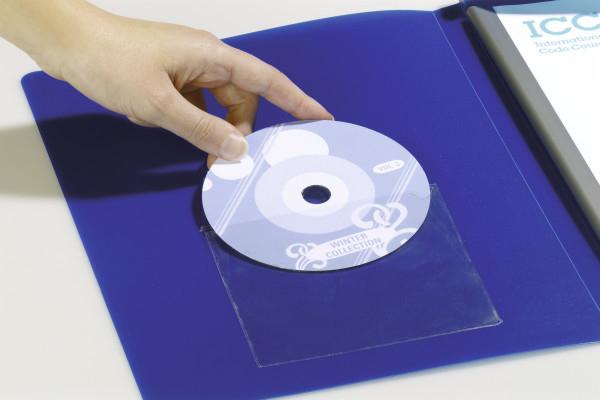 Durable Pocketfix CD / DVD lipni kišenė 10 vienetų