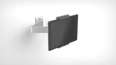 Durable Patvarus planšetės laikiklis WALL ARM metalinis sidabras 8934-23