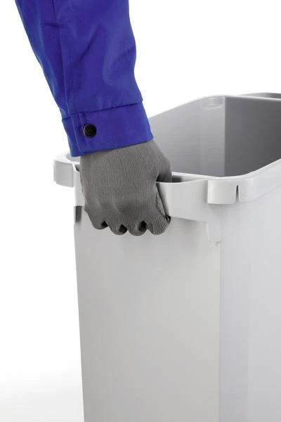 Durable Šiukšlių dėžė rūšiavimui DURABIN® 60L stačiakampė, pilka sp. (dangtis perkamas atskirai)