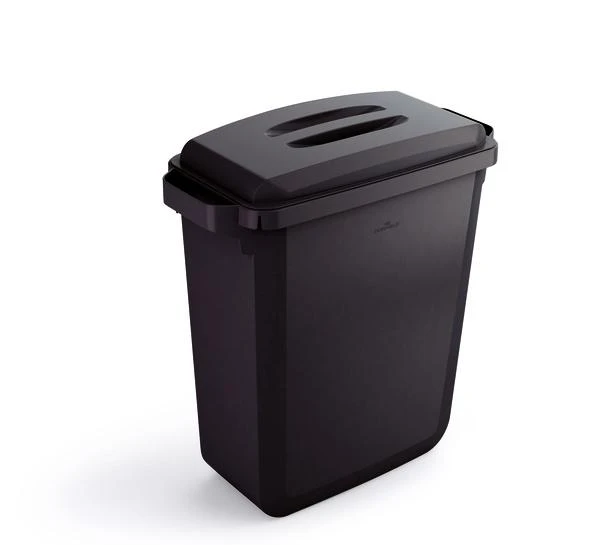 Durable Šiukšlių dėžė rūšiavimui DURABIN® 60L stačiakampė, pilka sp. (dangtis perkamas atskirai)