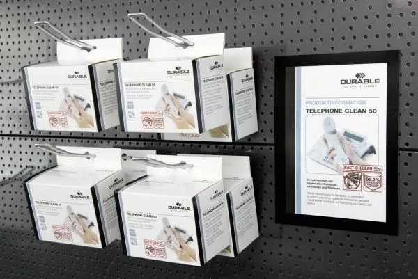 DURAFRAME MAGNETIC A5 rėmelis su prekių pakuotėmis