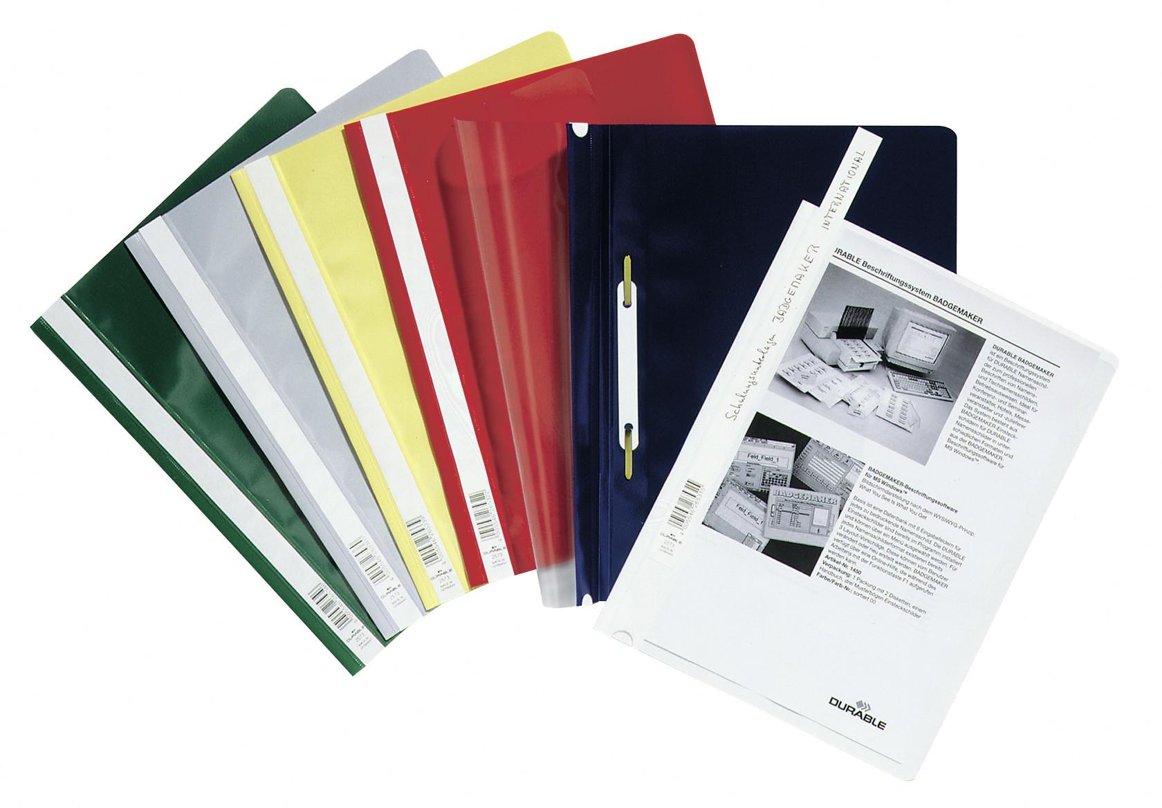 Durable 257335 - Pristatymų aplankas - A4 - Polipropilenas (PP) - Bordo - Matinis