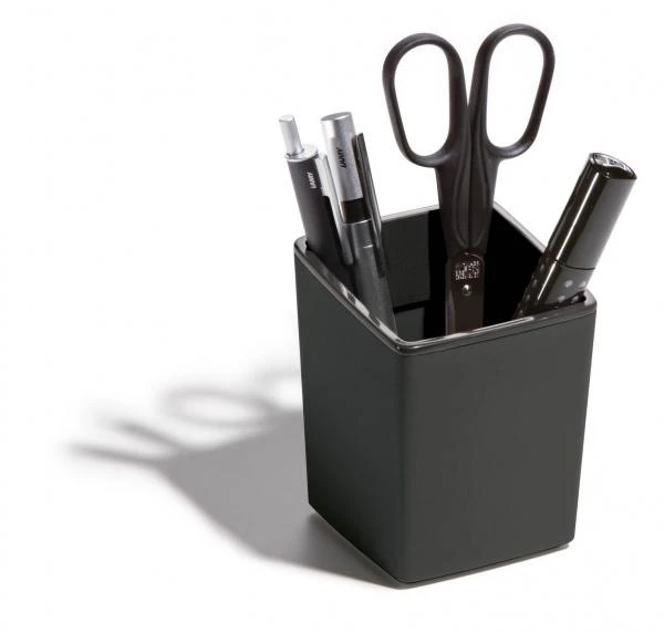 Juodas Durable Smart serijos rašiklių stovas