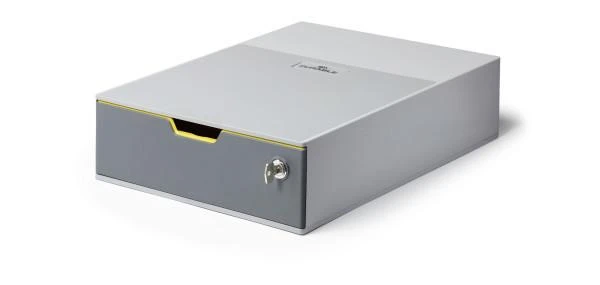 Durable TAUPUSIS Šubladenbox VYRICOLOR 1Fach SAFE Schloss mehrfBg