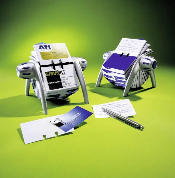 Durable Vizifix Flip staliniai vizitinių kortelių stendai