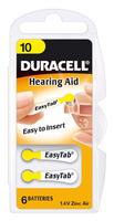 Duracell | A10/DA10/ZL10 | Zinc air cells | 6 pc(s)