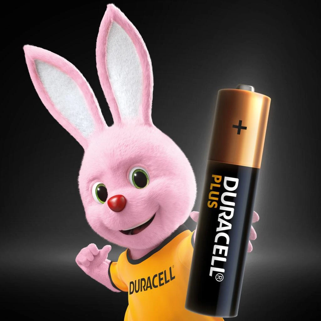 Duracell Plus AAA baterija su Duracell zuikiu
