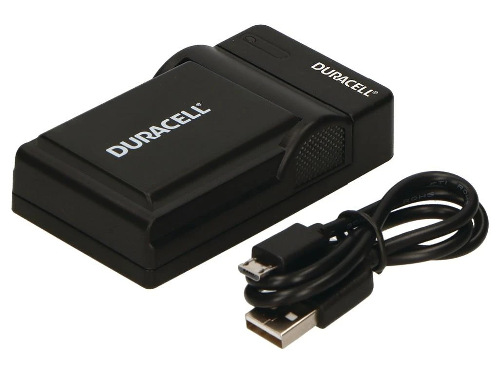 Duracell įkroviklis su USB laidu DRNEL14/EN-EL14