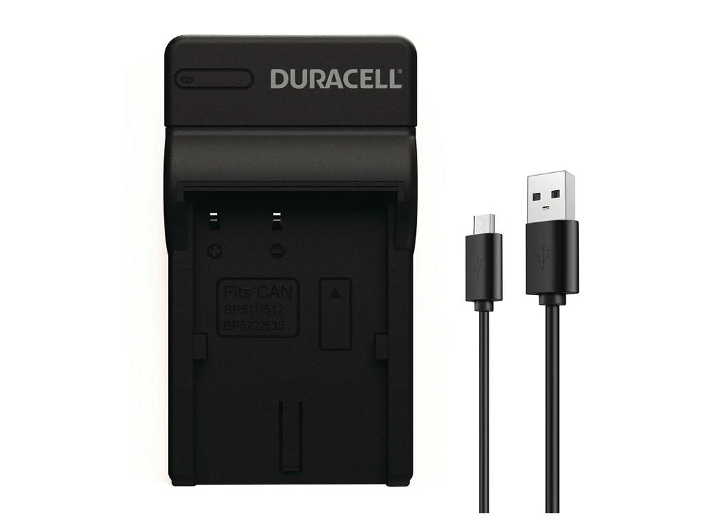 Duracell įkroviklis su USB laidu, skirtu DRC511/BP-511