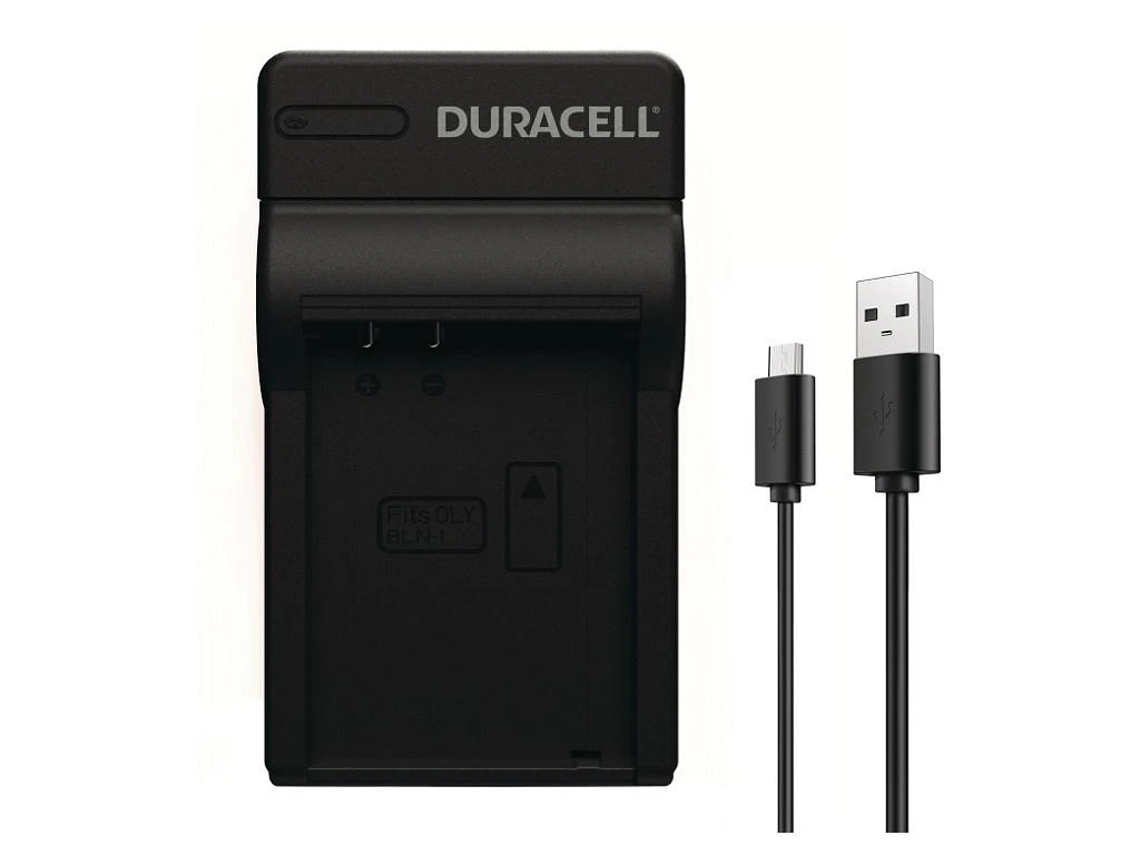 Duracell įkroviklis su USB laidu, skirtas Olympus BLN-1