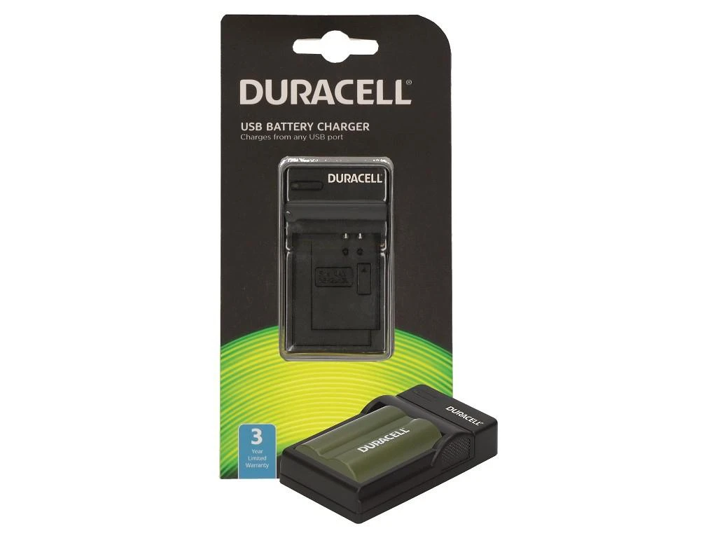 Duracell įkroviklis su USB laidu, skirtu DRC511/BP-511