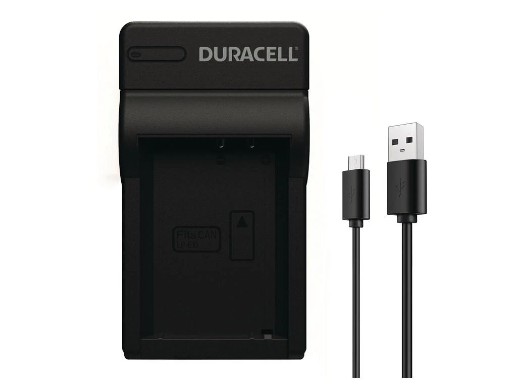Duracell įkroviklis su USB laidu, skirtas DR9967/LP-E10