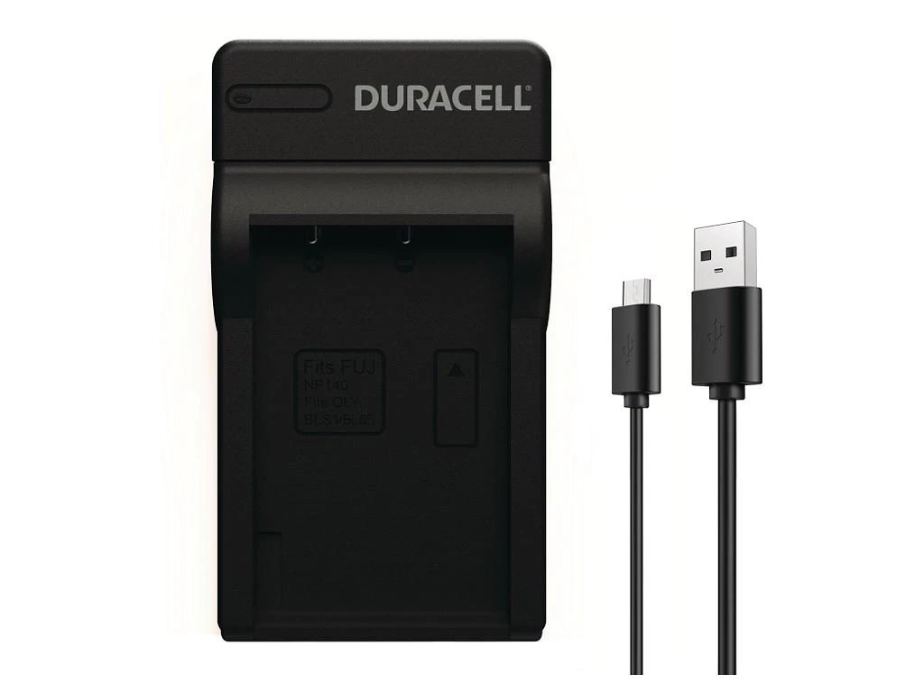 Duracell įkroviklis su USB laidu, skirtas DR9964/Olympus BLS-5