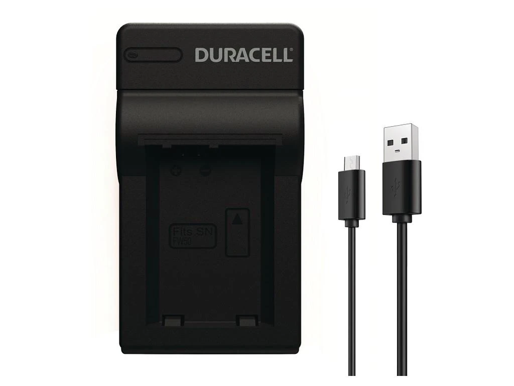 Duracell įkroviklis su USB laidu, skirtas DR9954/NP-FW50