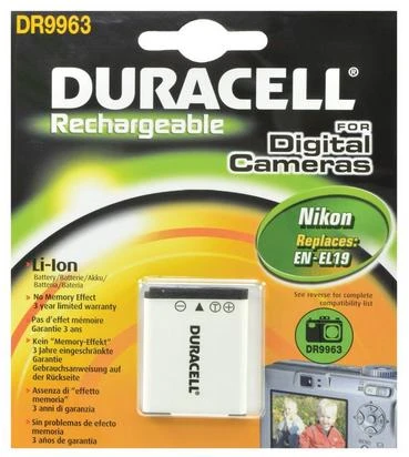 Duracell DR9963 kameros / vaizdo kameros su vaizdo magnetofonu baterija Ličio-jonų (Li-Ion) 700 mAh