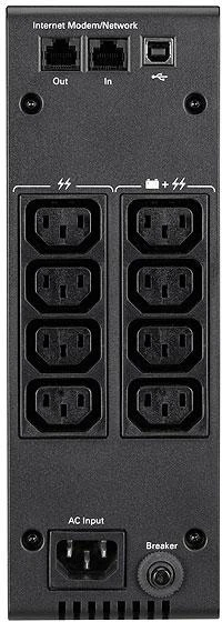 Eaton 1000VA/600W UPS, interaktyvus linija, Windows/MacOS/Linux palaikymas, USB