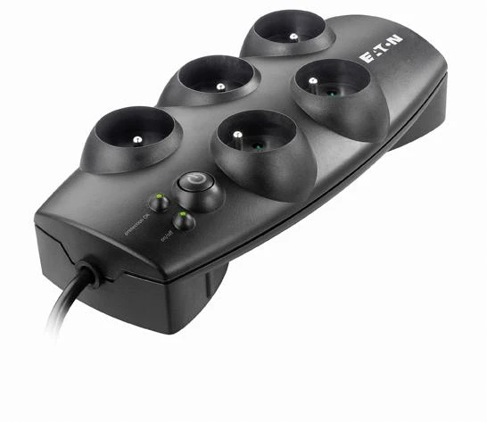 Eaton PB6F viršįtampių ribotuvas 6 AC išvestis(ys / čių) 220-250 V Juoda, Balta