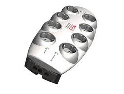 Eaton PB8TUD viršįtampių ribotuvas 8 AC išvestis(ys / čių) 220 - 250 V Juoda, Balta 1,5 m
