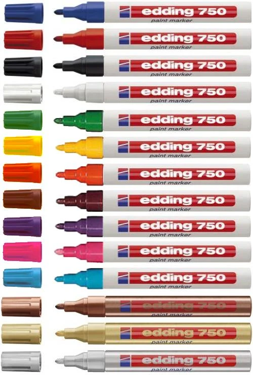 Edding 750 Paint Marker Gold (4-750053) (4750053)