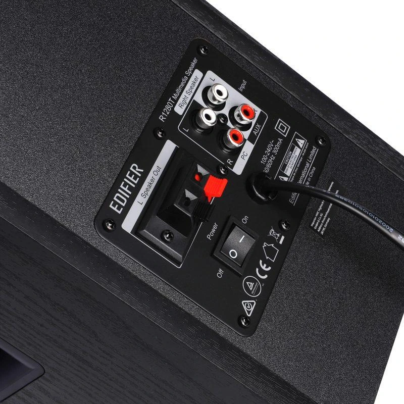 Kolonėlės Edifier R1280T, Juodos spalvos
