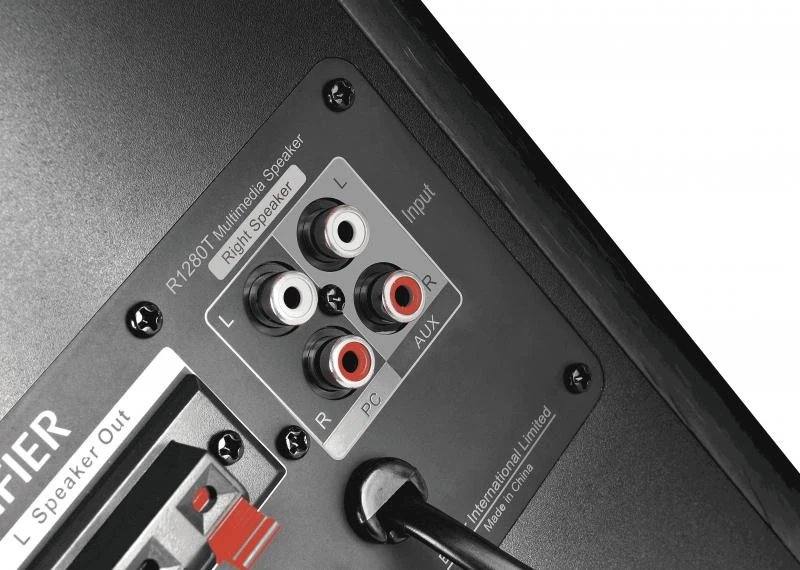 Kolonėlės Edifier R1280T, Juodos spalvos