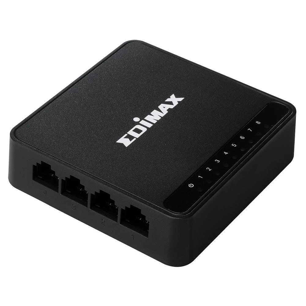Šakotuvas Edimax Switch ES-3308P Nevaldomas, Stalinis, 10/100 Mbps (RJ-45) jungtys kiekis 8, Maitinimo tipas Vienvietis