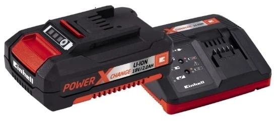 Einhell 18V akumuliatorius ir įkroviklis rinkinys