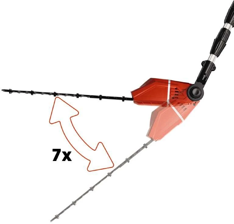 Akumuliatorinė aukštapjovė - gyvatvorių žrklės Einhell GE-HC 18 LI T Kit