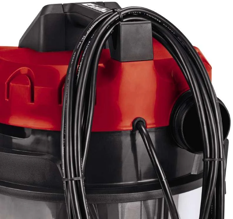 Dulkių siurblys Einhell TE-VC 1925 SA - 2600 W - Drum vacuum - Dry&wet - Dust bag - 25 L - 72 dB